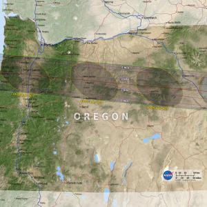 OREGON state map